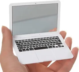 Babymoon Miniature Laptop Baby Photography Photoshoot Props