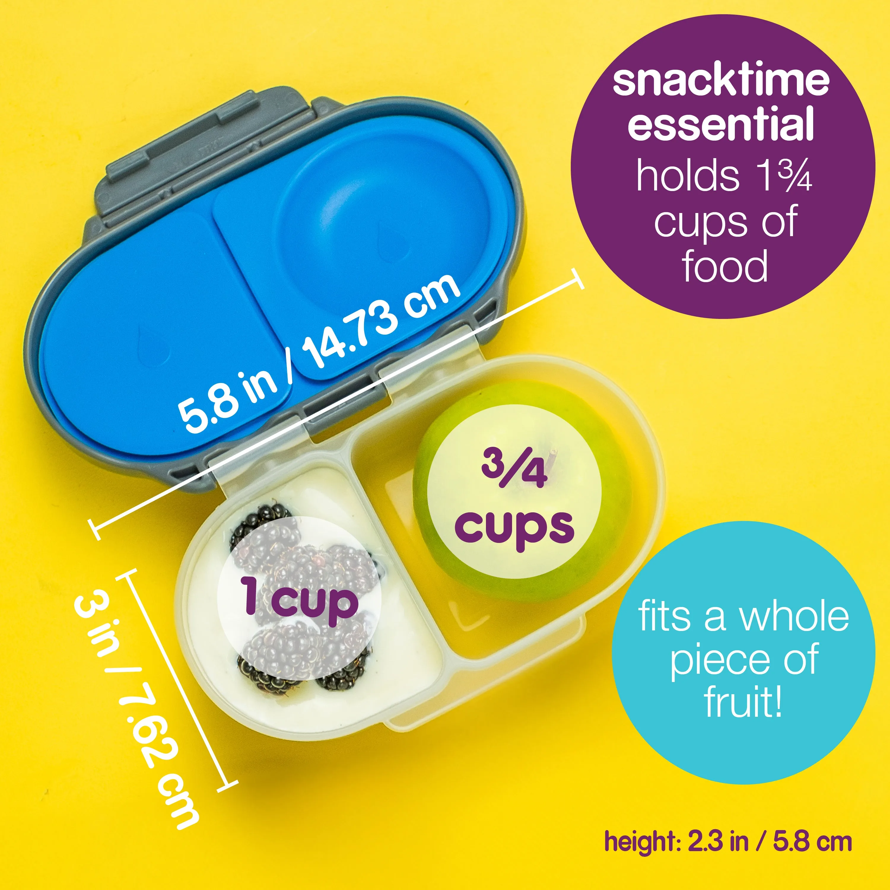 b.box Snack Box Chill Out Blue