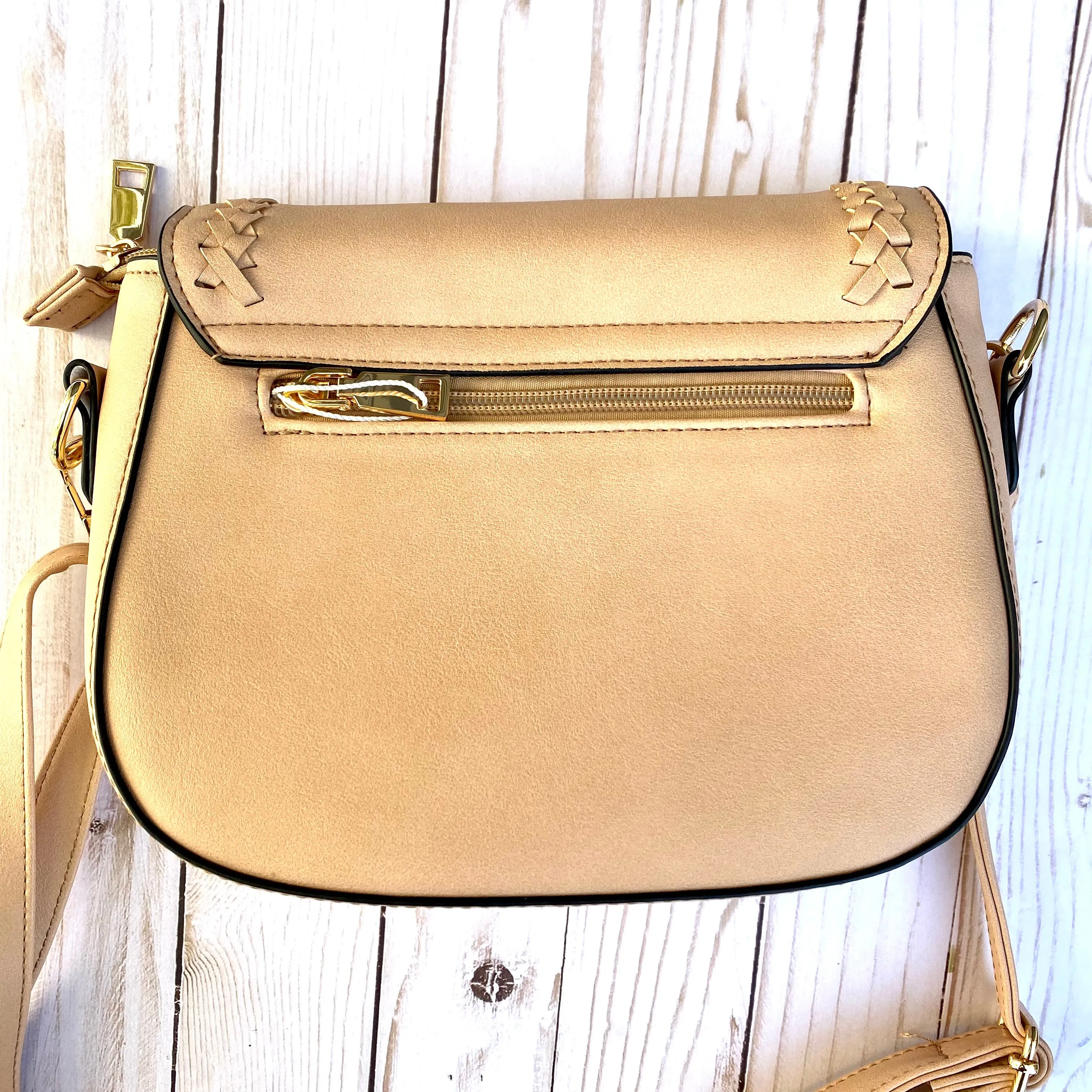 Beige Boho Purse