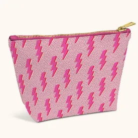 Charged Up Clutch Cosmetic Pouch