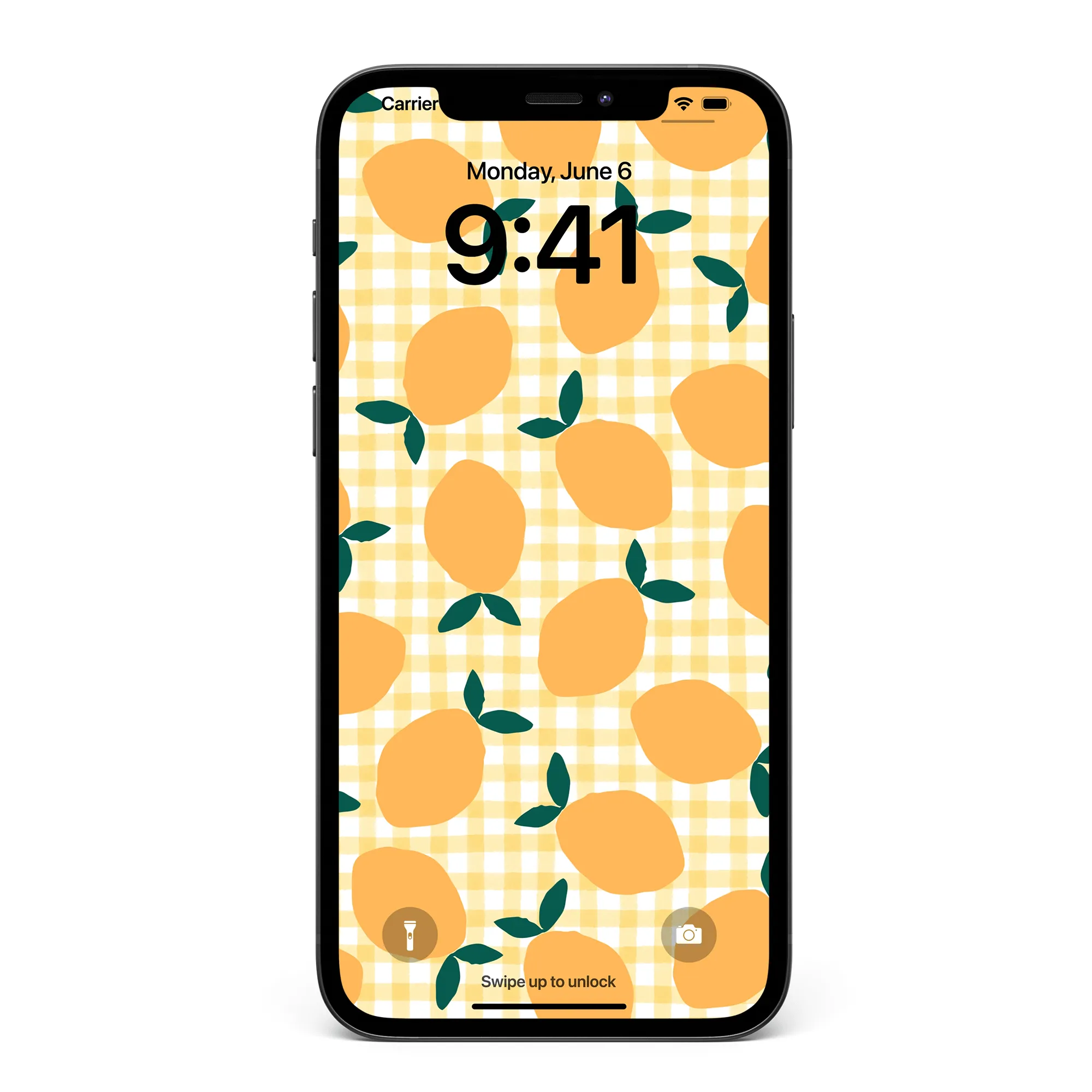Lemon Tart Wallpaper Background