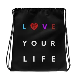 Love Your Life | Drawstring bag | Submission Shark