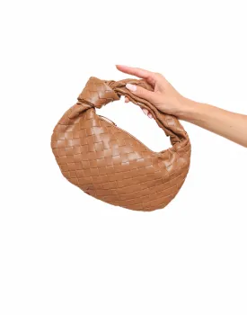Mokka Middel Gevlochten - Tas
