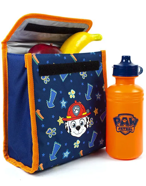 Paw Patrol 4 Piece School Backpack, Lunch bag, Pencil Case & Bottle Set For Kids