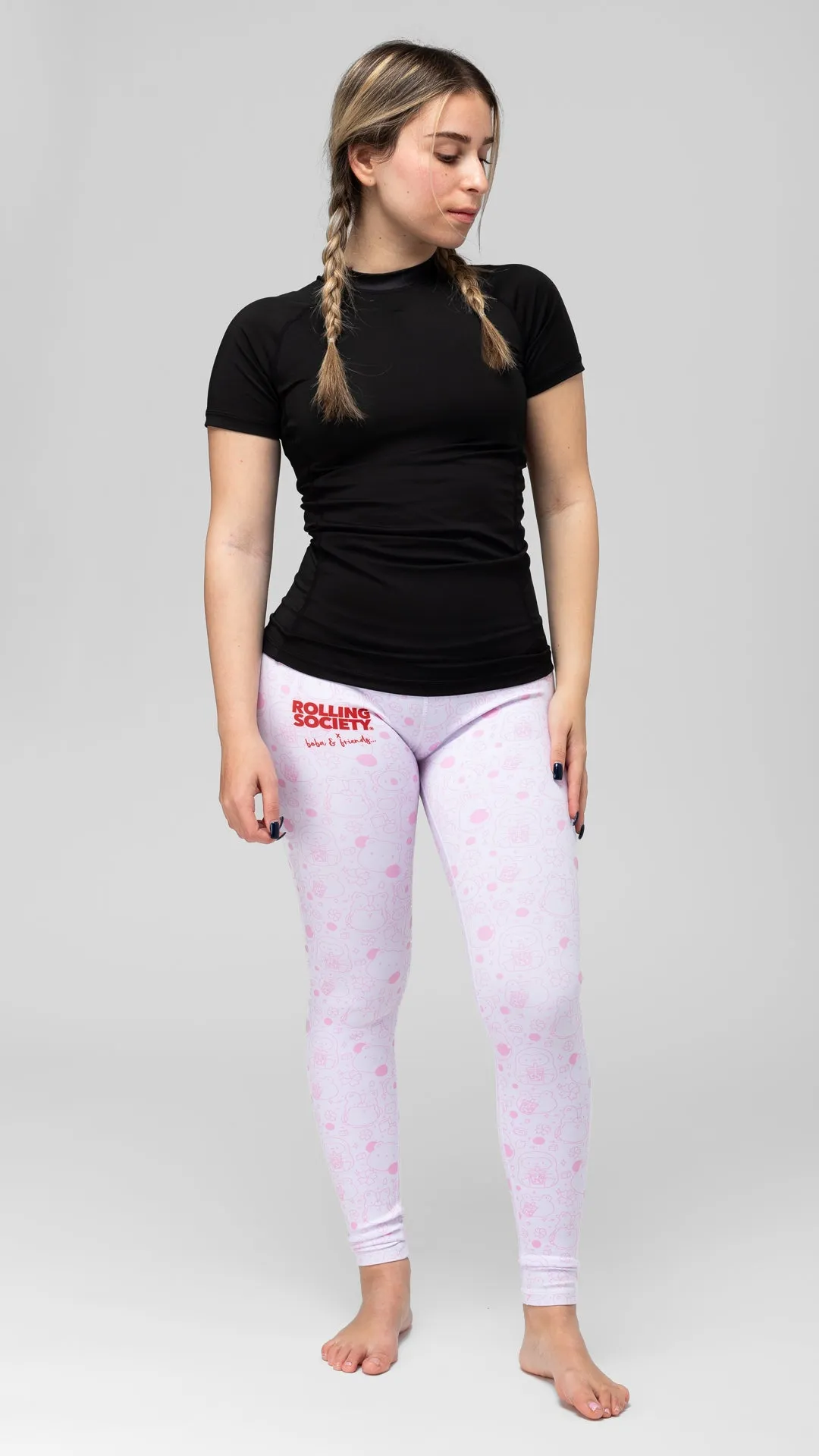 Rolling Society "Boba Pink" Women's Spats