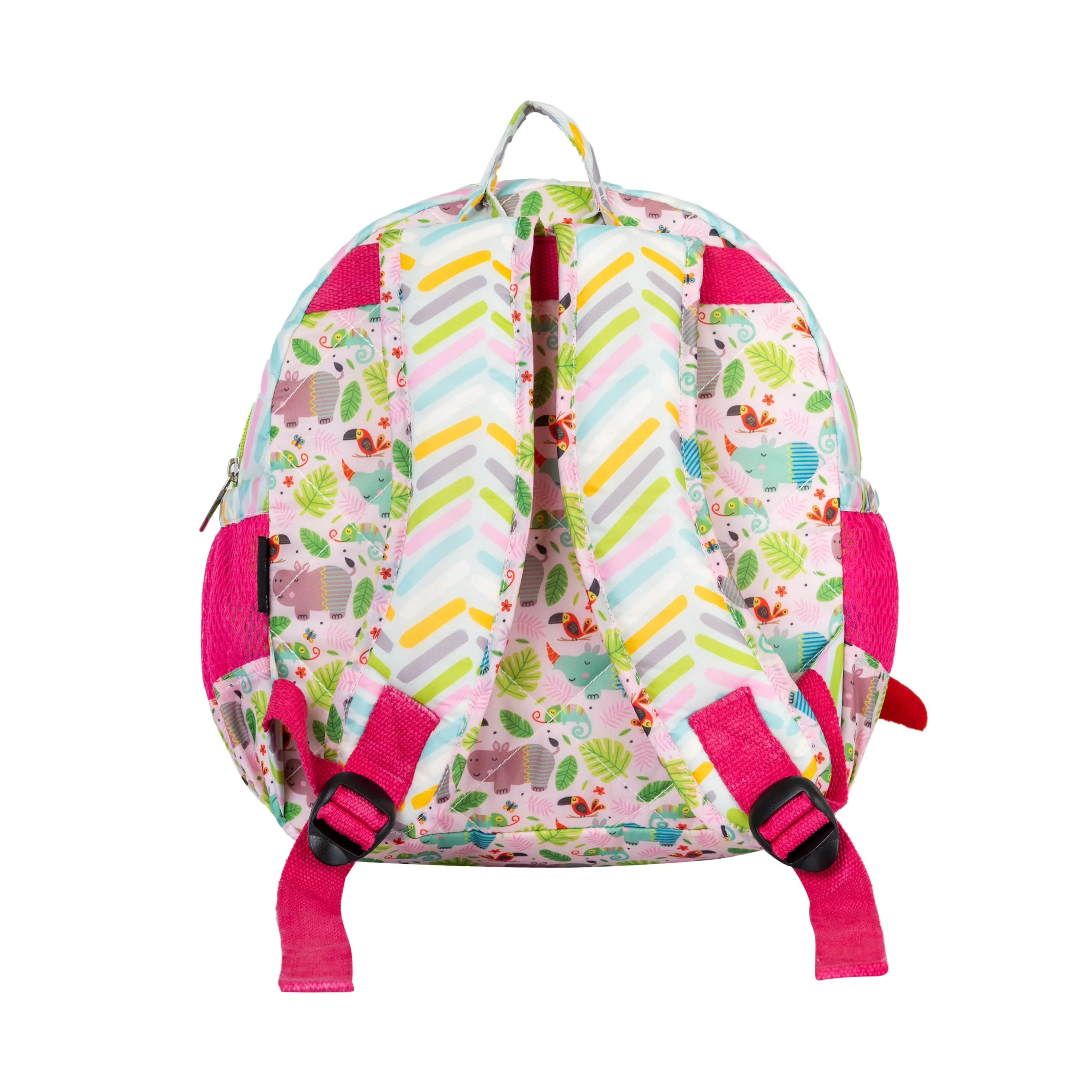 School Bag - Pink Hippo