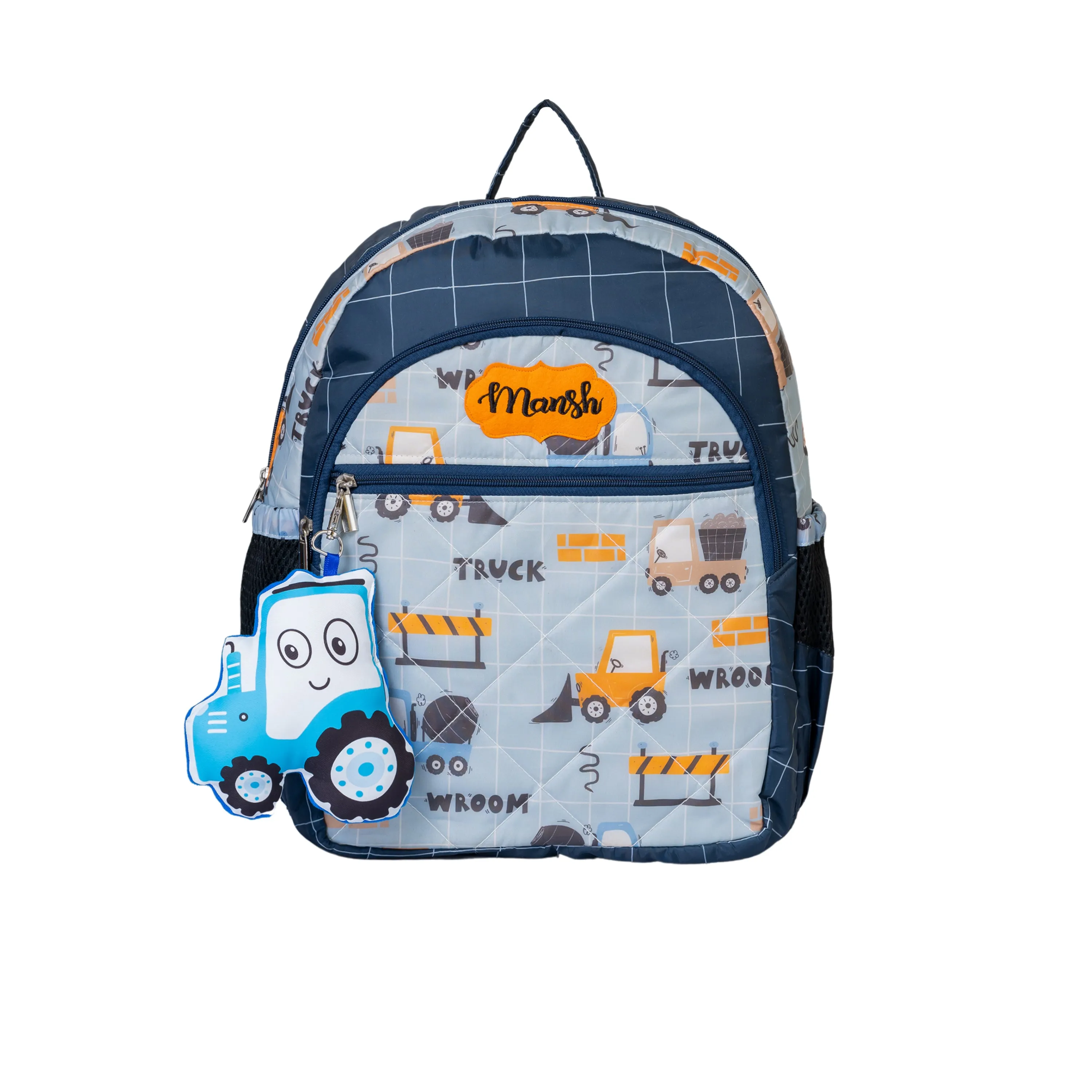 School Bag Set - Blue Truck
