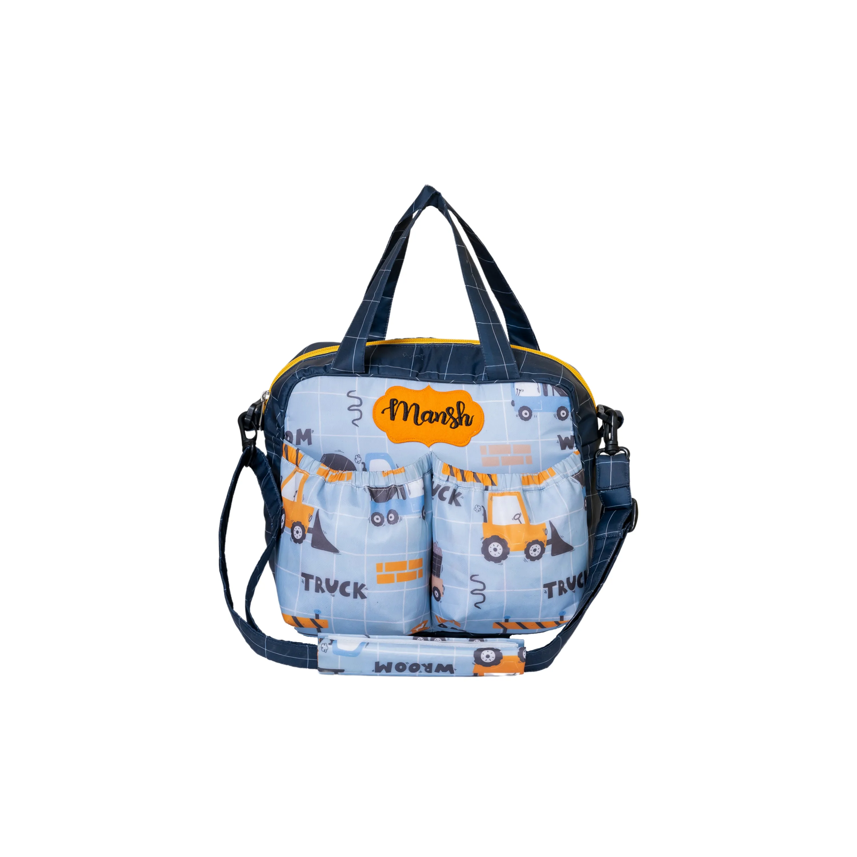 School Bag Set - Blue Truck