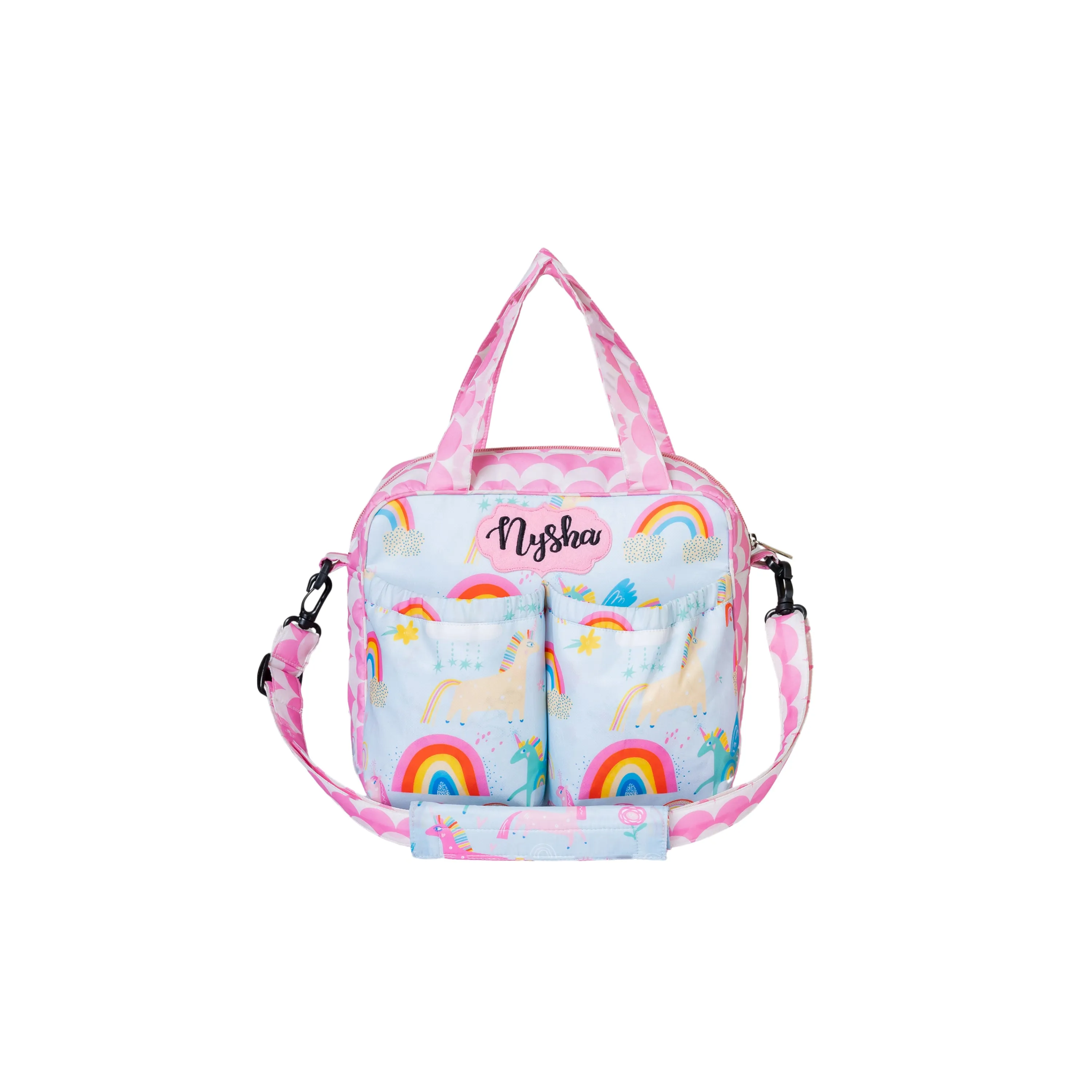 School Bag Set - Blue Unicorn