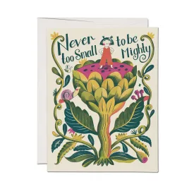 Small and Mighty Card by Red Cap Cards